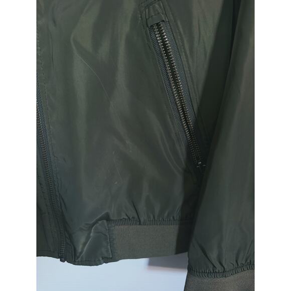 American Eagle Men’s Olive Green Bomber Jacket Technical Outerwear S Gorpcore - Picture 5 of 5